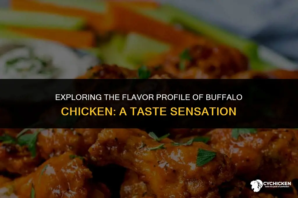 what does buffalo chicken taste like