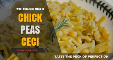 Understanding Ceci: The Meaning Behind Chick Peas Ceci Explained