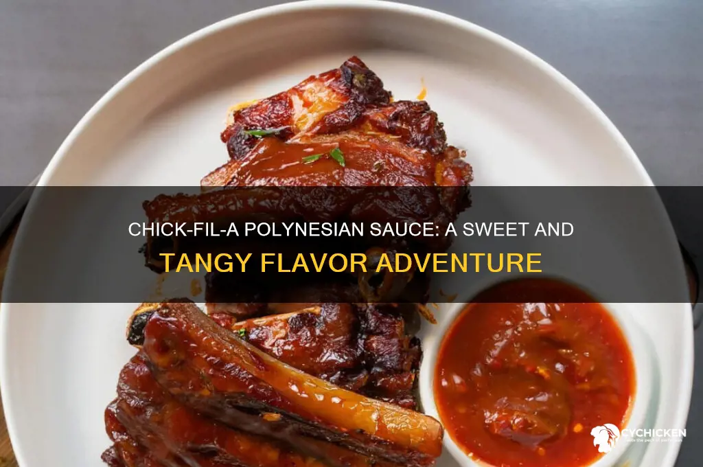 what does chick-fil-a polynesian sauce taste like