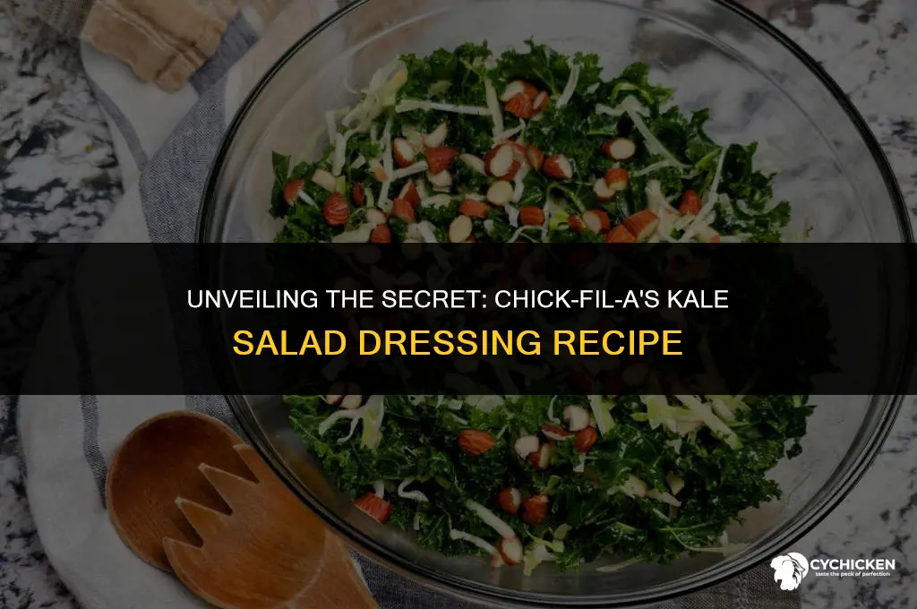 what does chick fil a put on their kale salad