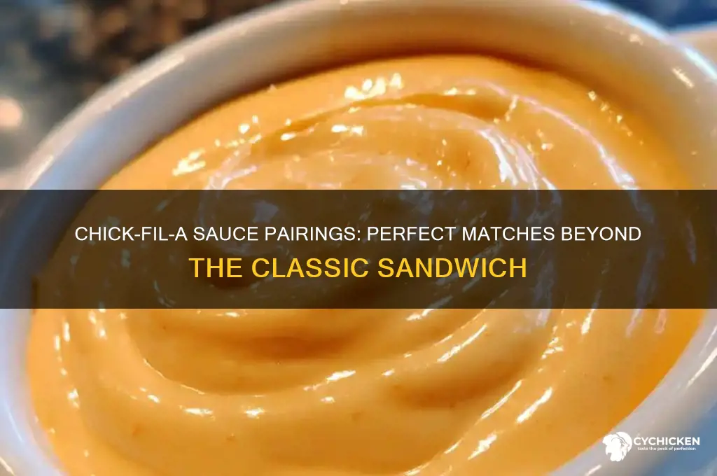 what does chick fil a sauce go with