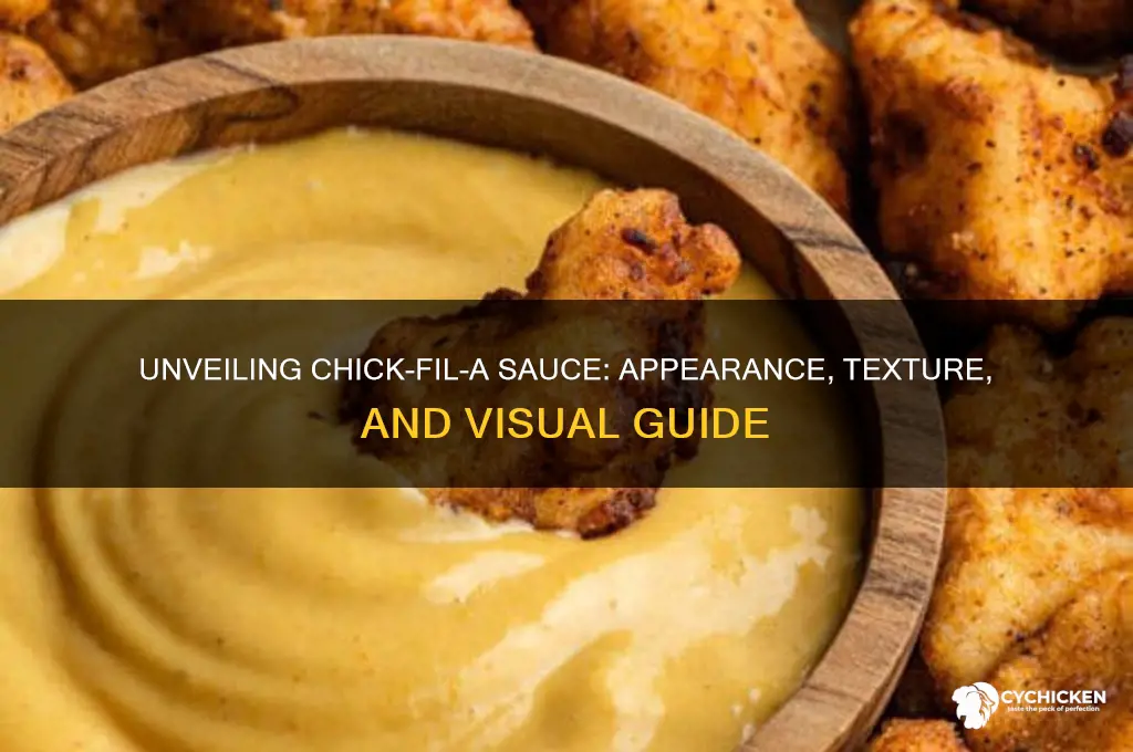 what does chick fil a sauce look like