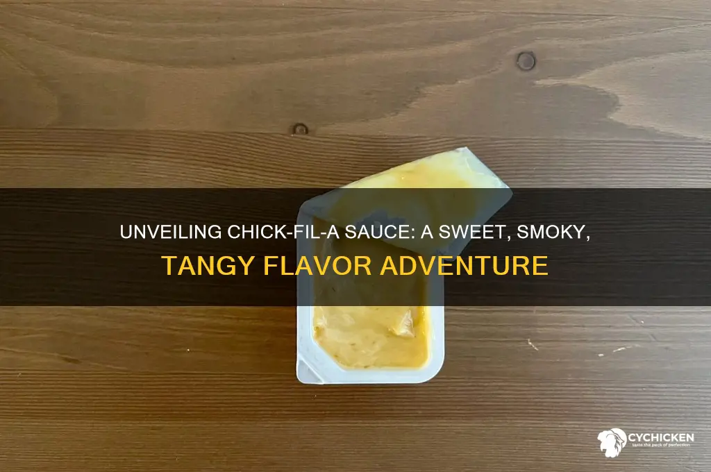 what does chick fil a sauce taste like
