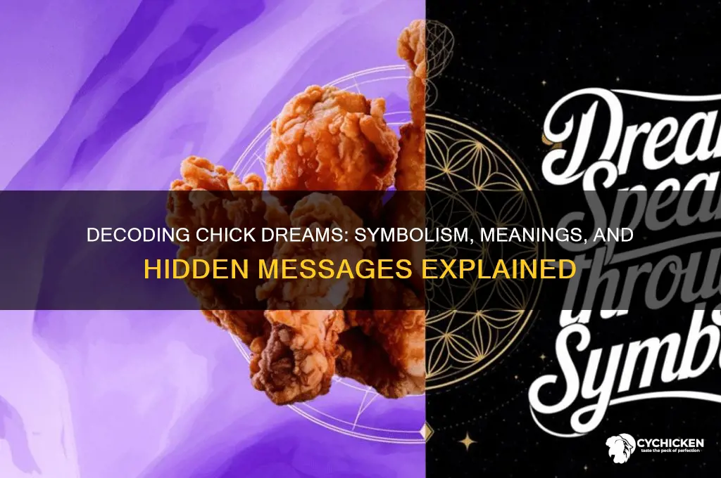 what does chick means in a dream