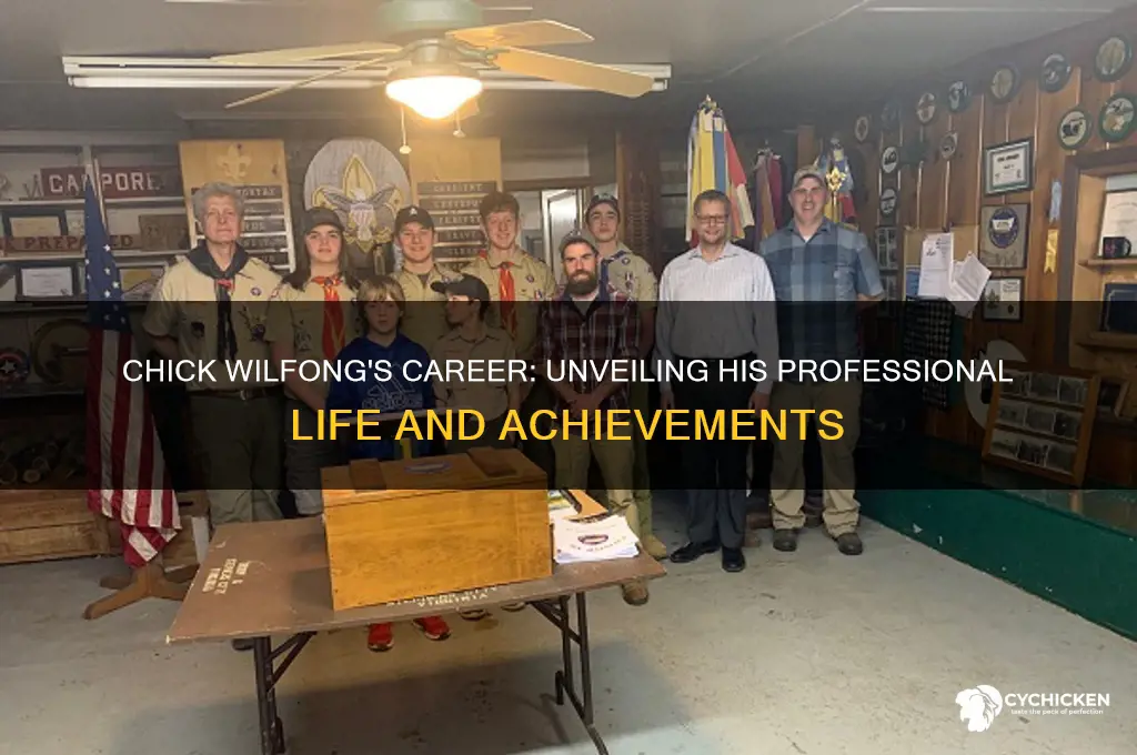 what does chick wilfong do for a living