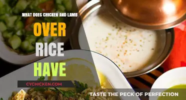 Exploring the Delicious Ingredients in Chicken and Lamb Over Rice
