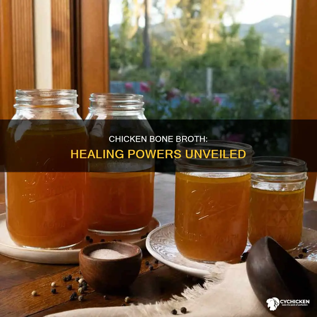 what does chicken bones have in it that is healing