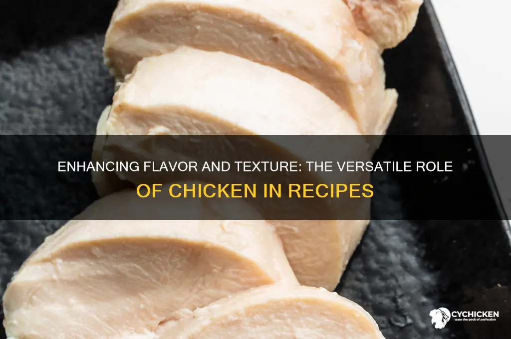 what does chicken both add to a recipe