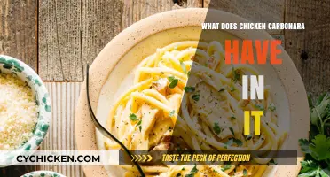 Discover the Delicious Ingredients in Chicken Carbonara: A Recipe Breakdown