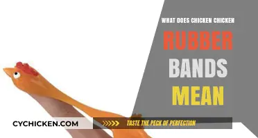 Unraveling the Mystery: What Does 'Chicken Chicken Rubber Bands' Mean?