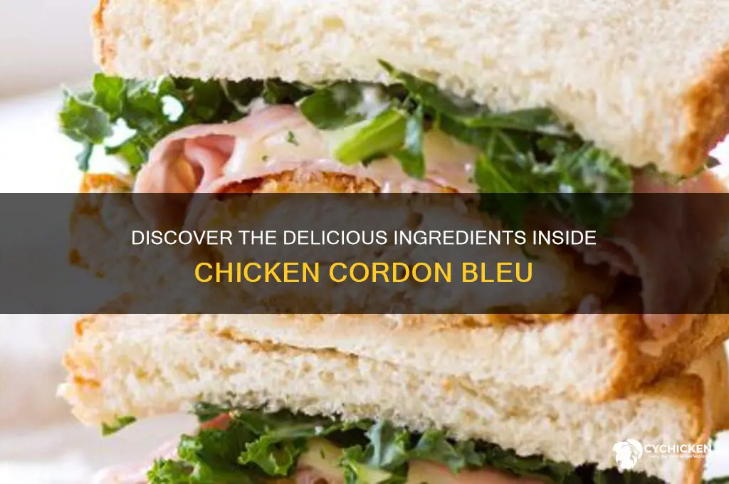 what does chicken cordon bleu have in it