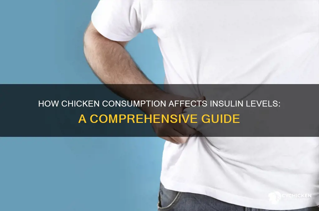 what does chicken do to insulin levels