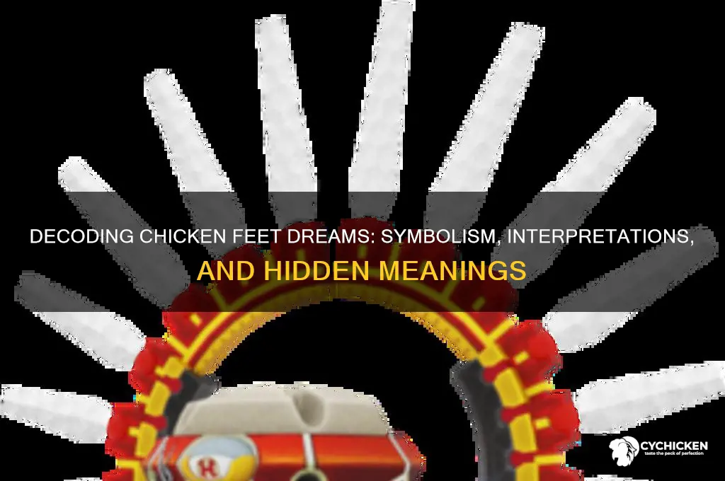 what does chicken feet mean in a dream
