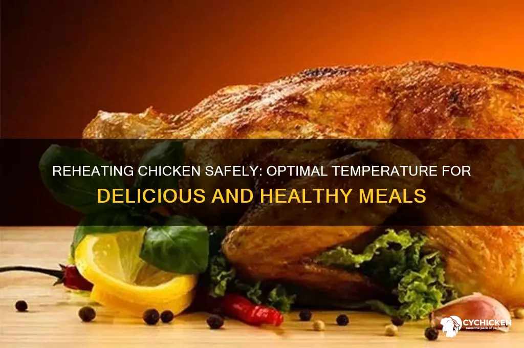what does chicken need to be reheated to