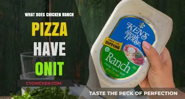 Chicken Ranch Pizza Toppings: A Delicious Blend of Flavors Explained