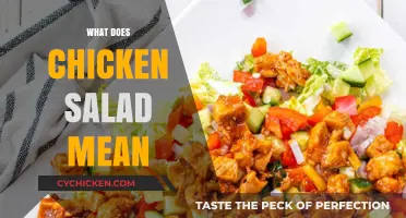 Decoding the Delicious: What Does Chicken Salad Really Mean?