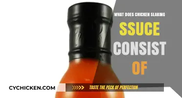 Unveiling Chicken Slaking Sauce: Ingredients, Uses, and Flavor Secrets