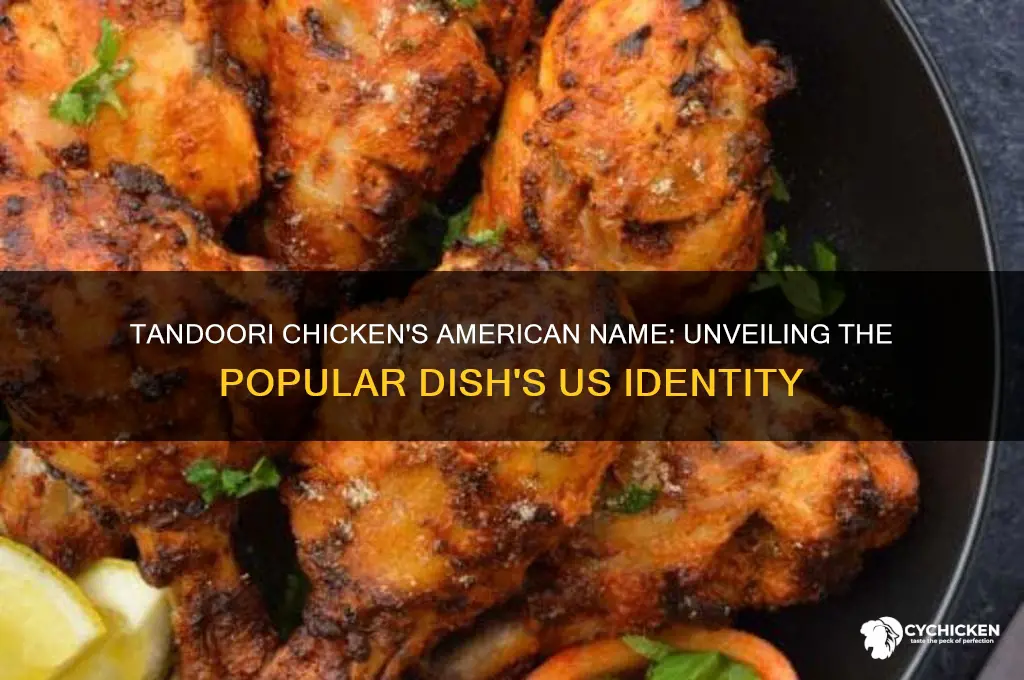 what does chicken tandoori called in usa