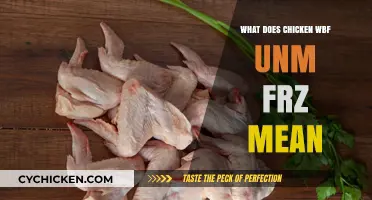 Decoding Chicken WBF UNM FRZ: Unraveling the Mystery Behind the Acronym