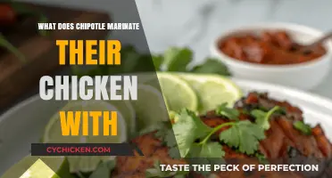 Chipotle's Chicken Marinade: Unveiling the Secret Ingredients and Flavors