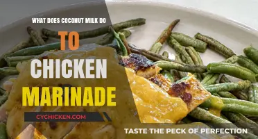 Coconut Milk's Magic: Transforming Chicken Marinades with Tropical Flavor