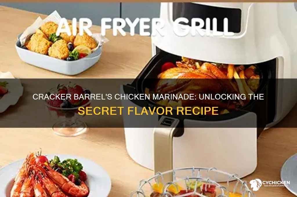 what does cracker barrel marinate their chicken in