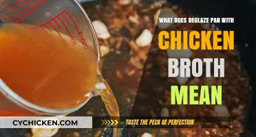 Savoring Every Drop: Deglazing Pan with Chicken Broth Explained