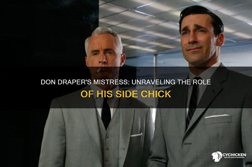 what does don drapers side chick do