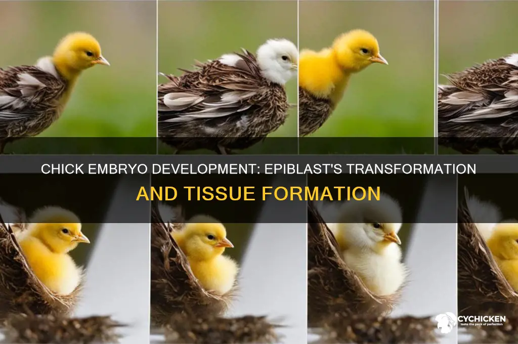 what does epiblast become in a chick embryo