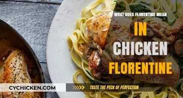 What Does Florentine Mean in Chicken Florentine? A Culinary Explanation