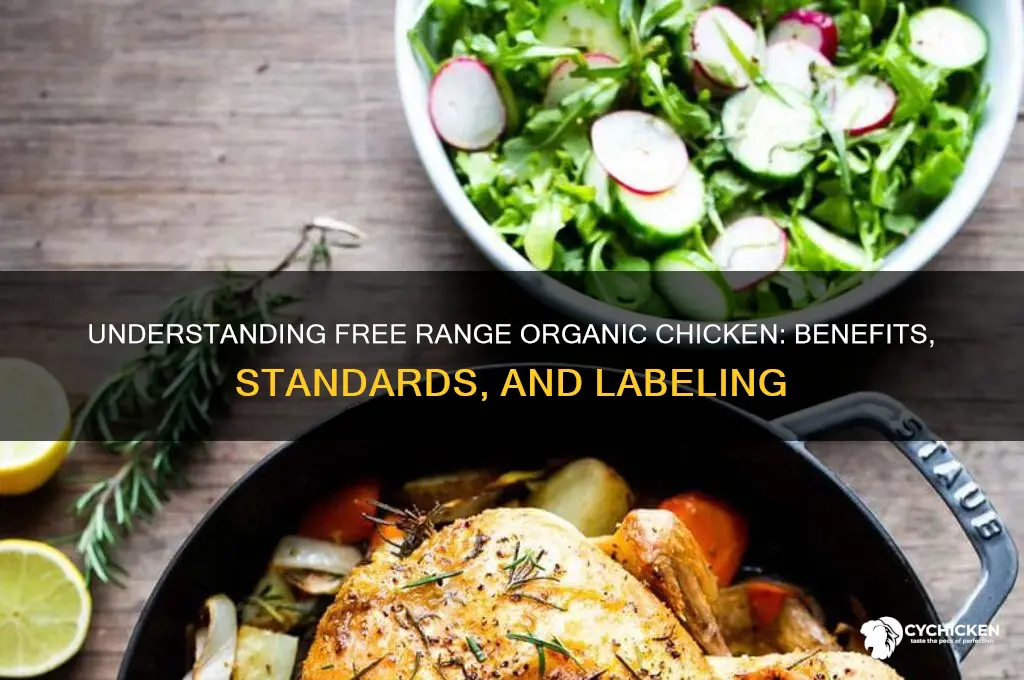 what does free range organic chicken mean