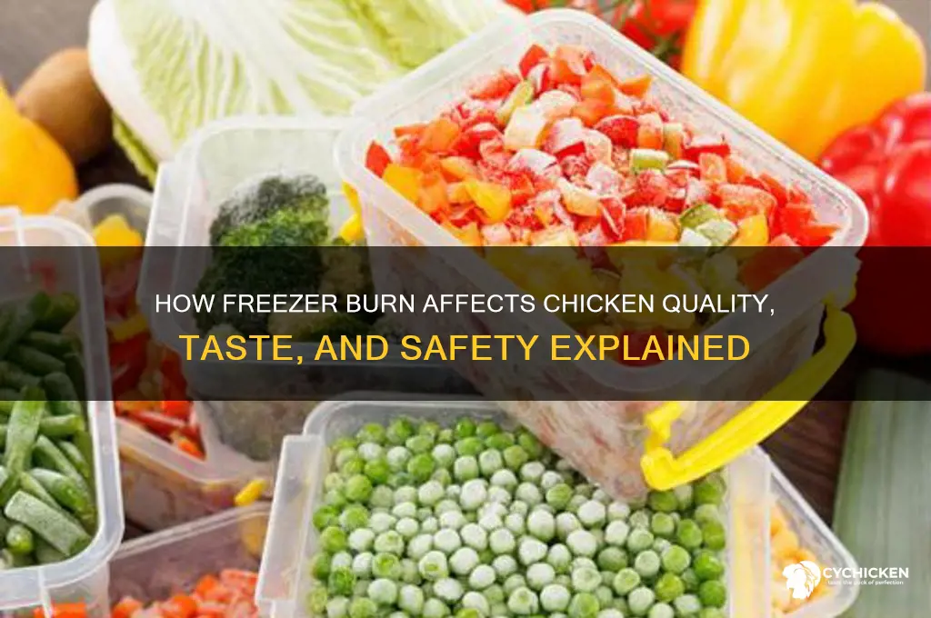 what does freezer burn do to chicken