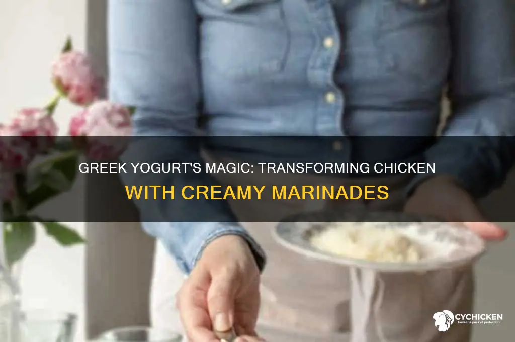 what does greek yogurt do to chicken