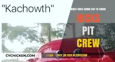 Guido's Warning to Chick Hicks' Pit Crew