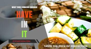 Discover the Delicious Ingredients in Hibachi Chicken: A Flavorful Guide