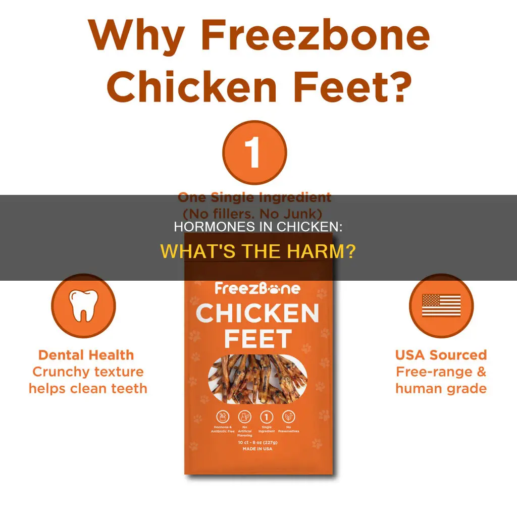 what does hormones in chicken do to your body