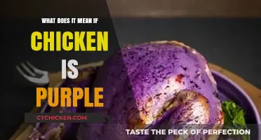 Why Is My Chicken Purple? Understanding Unusual Meat Coloration