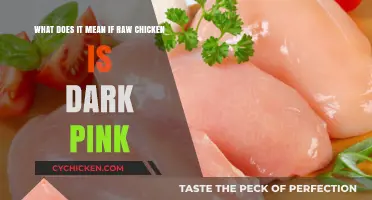 Why Is My Raw Chicken Dark Pink?