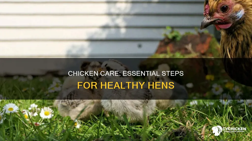 what does it mean take care of your chicken