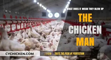 The Chicken Man's Fate: What Does 'Blew Up' Mean?