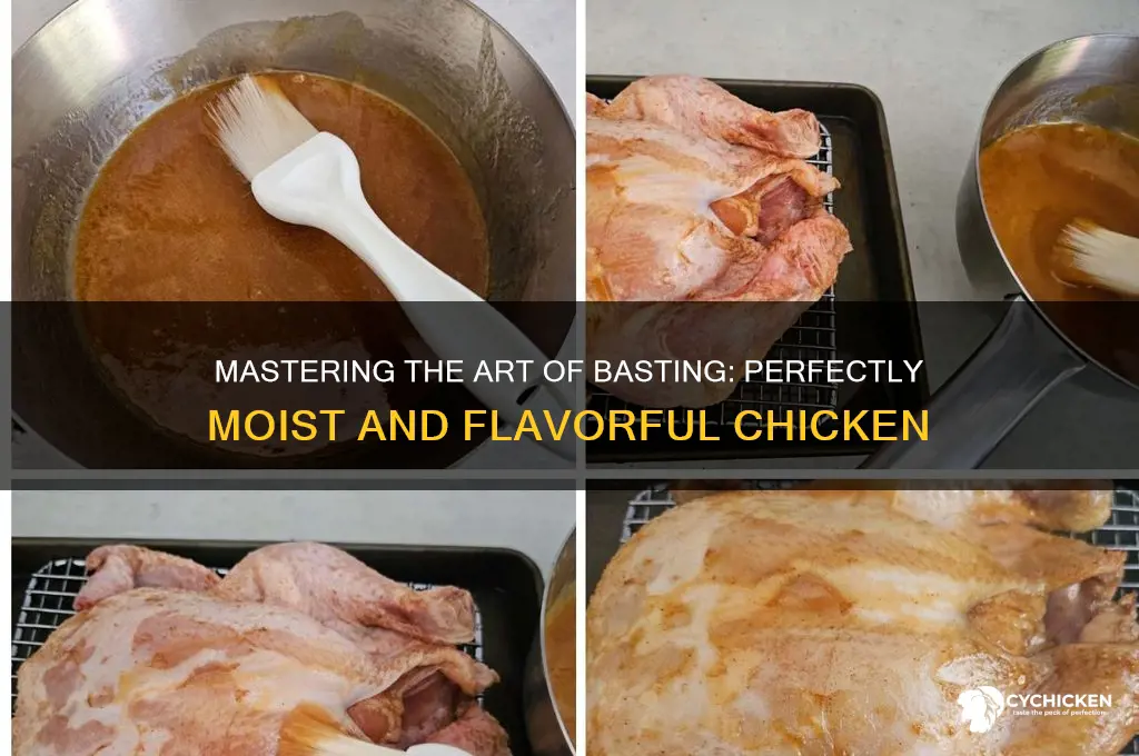 what does it mean to baste a chicken