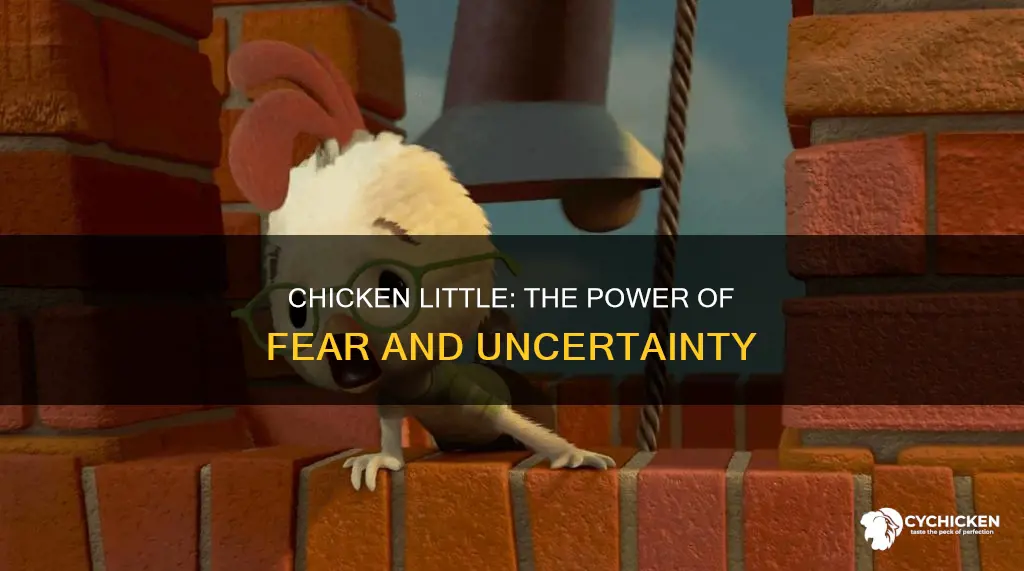 what does it mean to be called chicken little