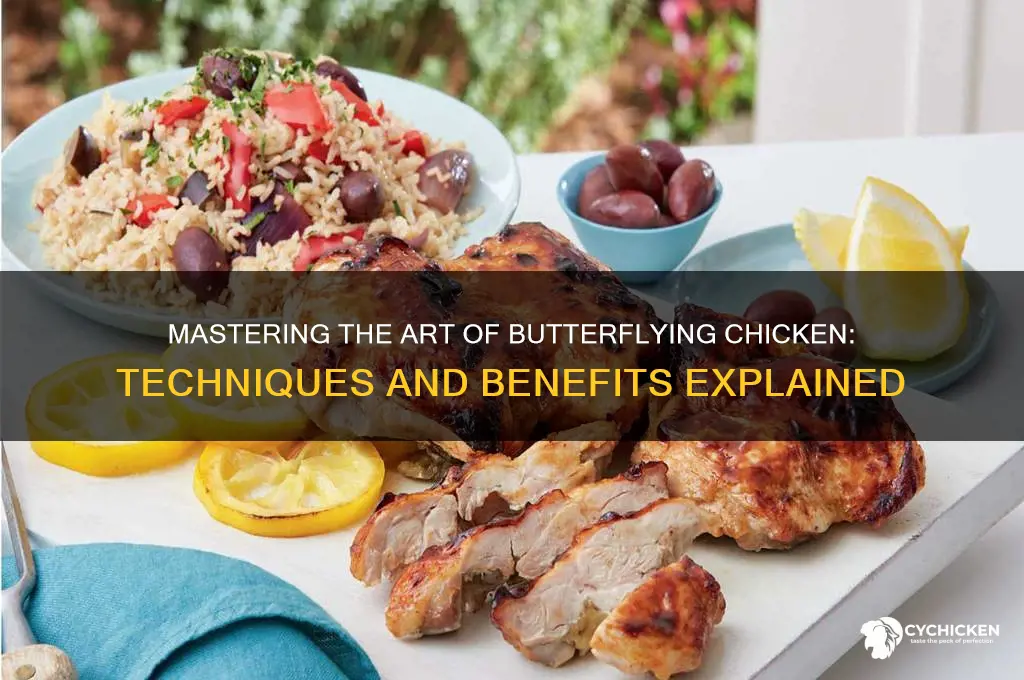 what does it mean to butterfly chicken