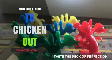 Understanding the Phrase: What Does It Mean to Chicken Out?