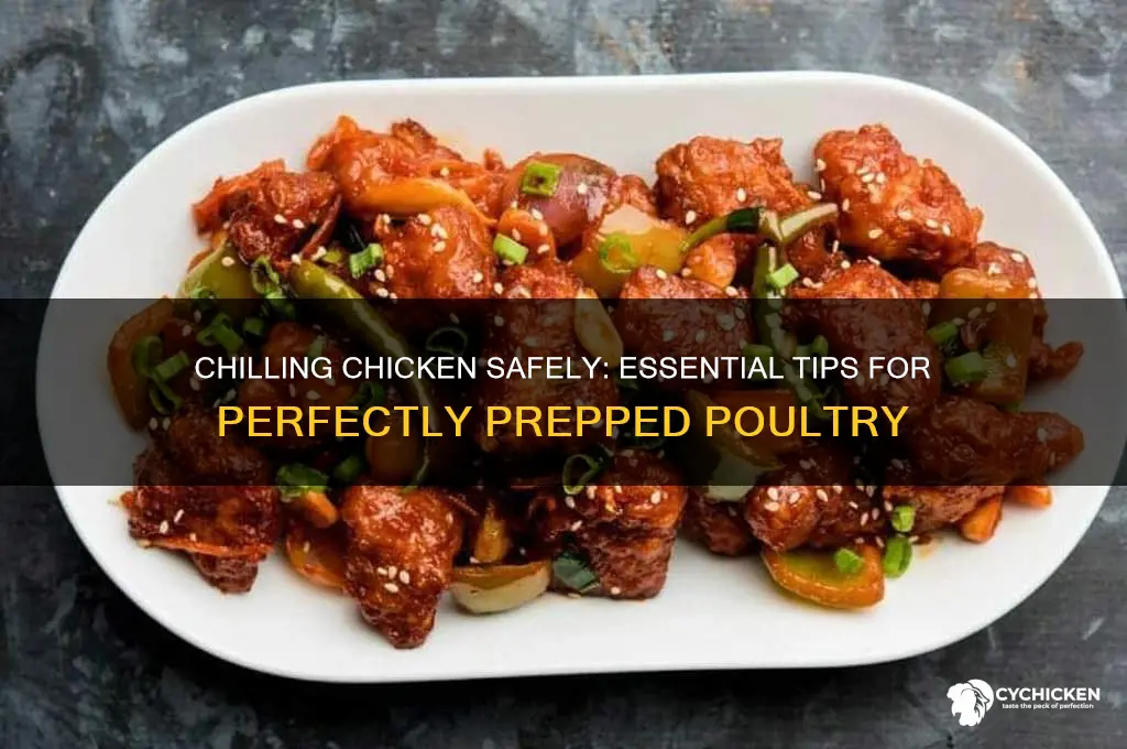 what does it mean to chill chicken