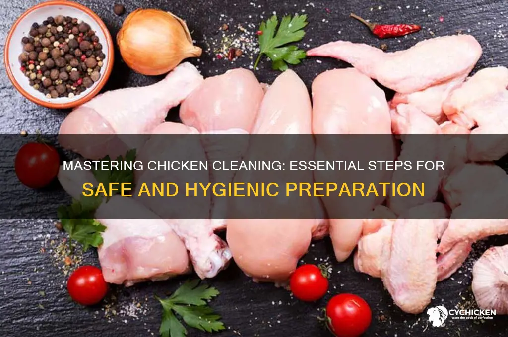 what does it mean to clean chicken