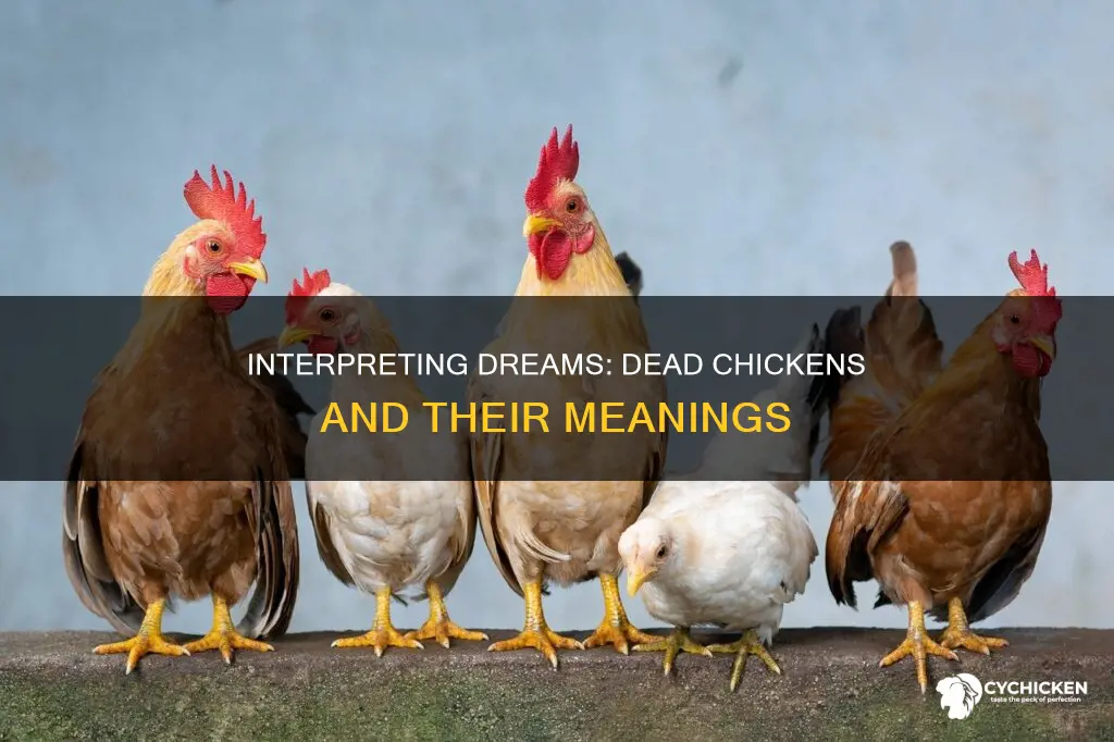 what does it mean to dream about a dead chicken