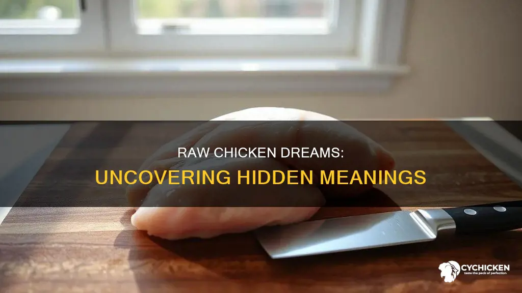 what does it mean to dream about raw chicken