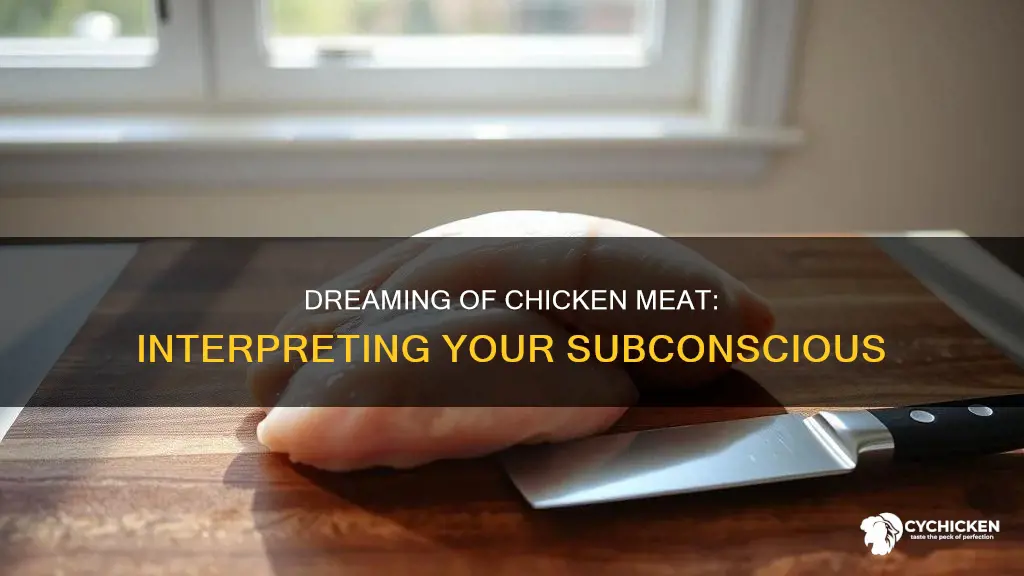 what does it mean to dream of chicken meat