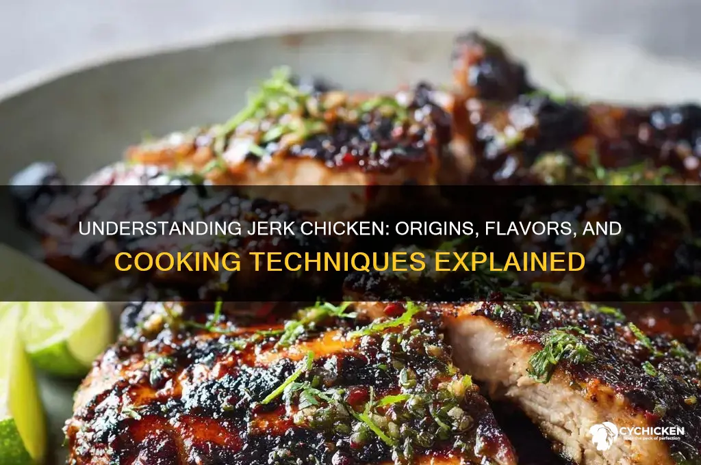 what does it mean to jerk chicken